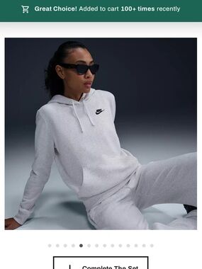Nike Women's Sportswear Club Fleece Pullover Hoodie